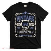 Vintage Premium Made In 1961 Classic Birthday T-Shirt thumb 0