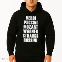 Verdi Puccini Mozart Wagner Strauss Rossini Opera Hoodie thumb 2