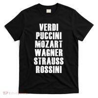 Verdi Puccini Mozart Wagner Strauss Rossini Opera T-Shirt thumb 0
