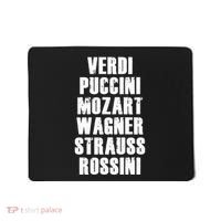 Verdi Puccini Mozart Wagner Strauss Rossini Opera Mousepad thumb 0