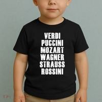 Verdi Puccini Mozart Wagner Strauss Rossini Opera Toddler T-Shirt thumb 2