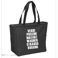 Verdi Puccini Mozart Wagner Strauss Rossini Opera Tote Bag thumb 2