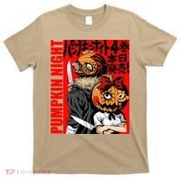 Vintage Pumpkin Night Anime T-Shirt thumb 0