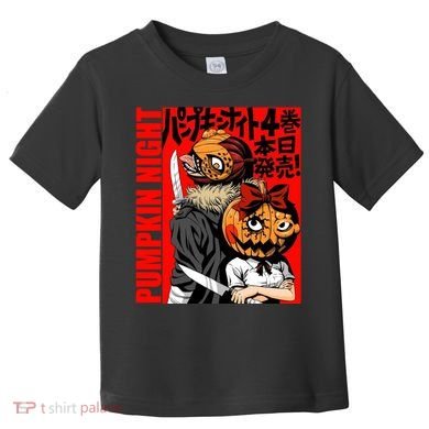 Vintage Pumpkin Night Anime Toddler T-Shirt