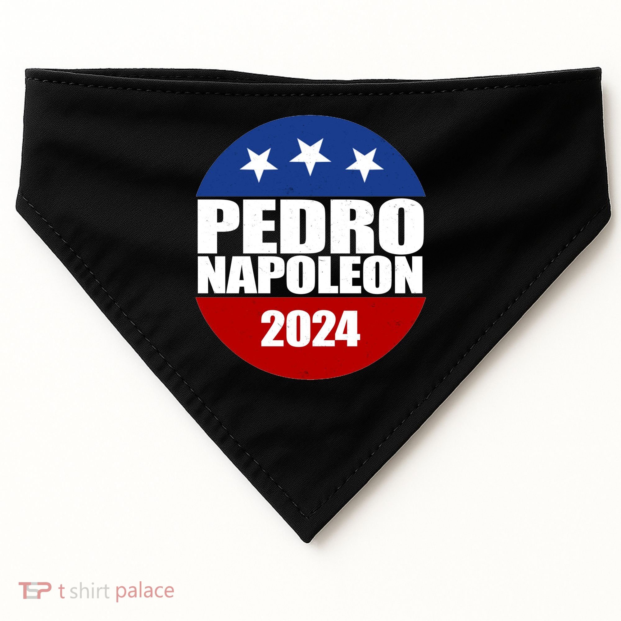 Vote Pedro Napoleon 2024 Election USA-Made Doggie Bandana