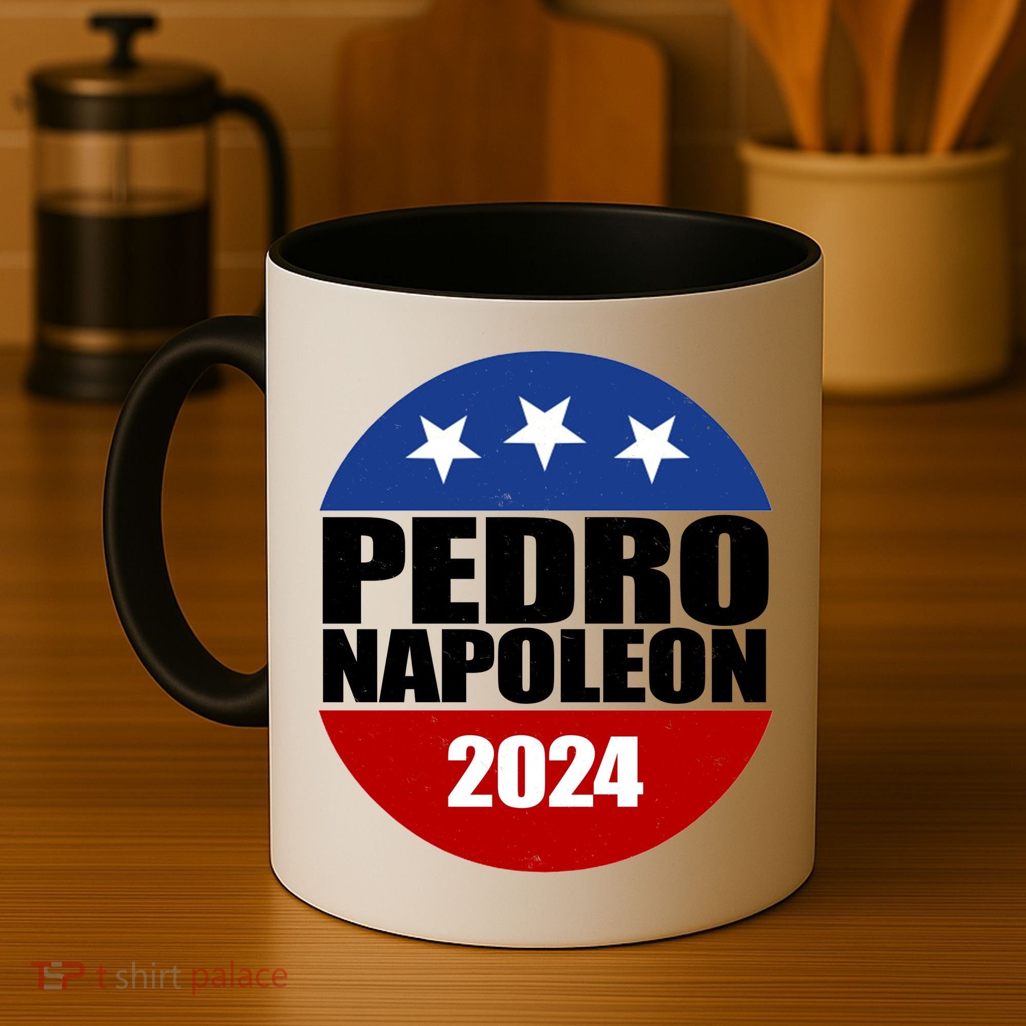 Vote Pedro Napoleon 2024 Election Coffee Mug
