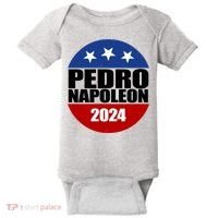 Vote Pedro Napoleon 2024 Election Baby Bodysuit thumb 0