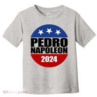 Vote Pedro Napoleon 2024 Election Toddler T-Shirt thumb 0