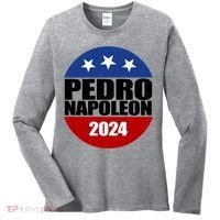 Vote Pedro Napoleon 2024 Election Women's Long Sleeve Shirt thumb 0