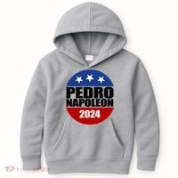 Vote Pedro Napoleon 2024 Election Kids Hoodie thumb 0