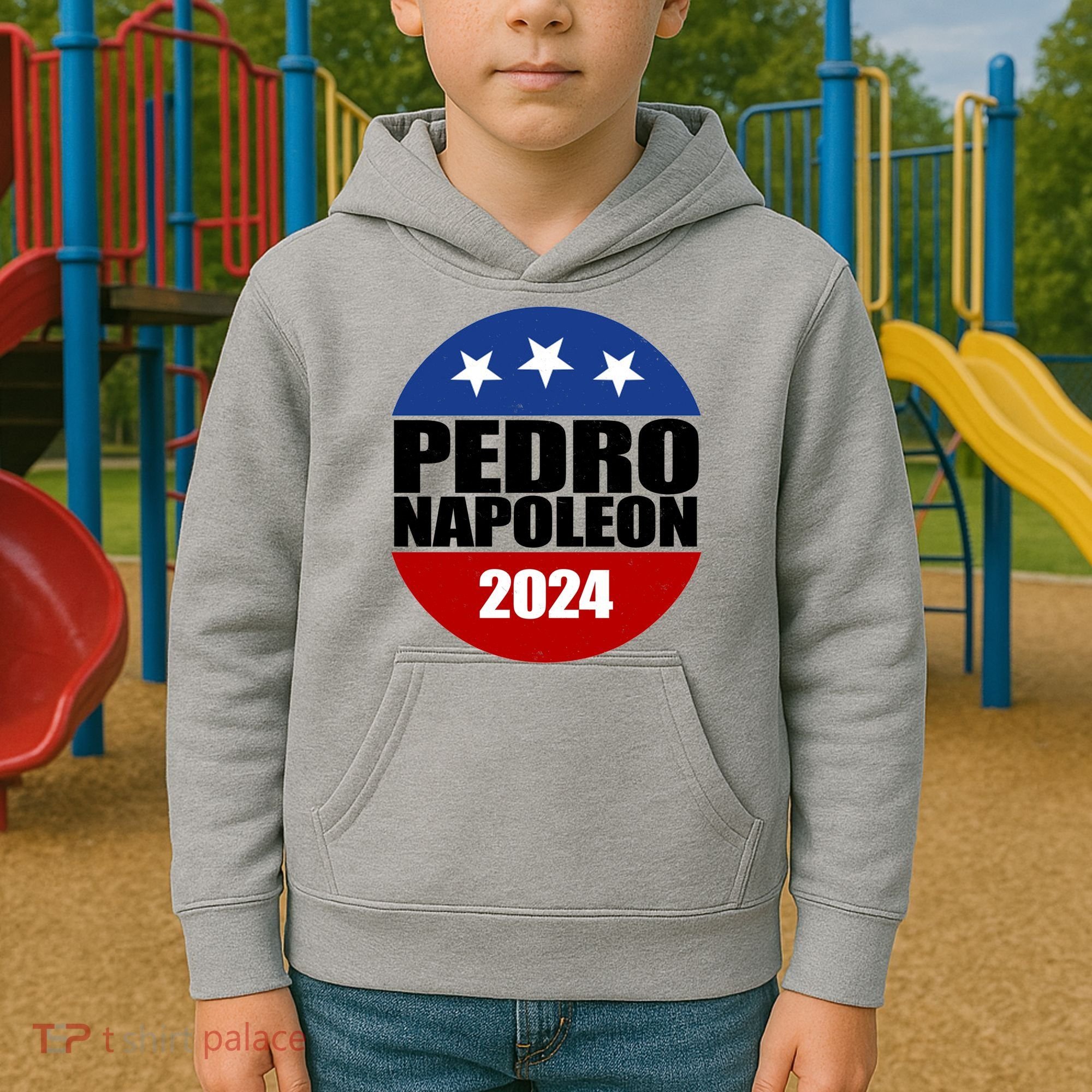 Vote Pedro Napoleon 2024 Election Kids Hoodie