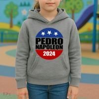 Vote Pedro Napoleon 2024 Election Kids Hoodie thumb 3
