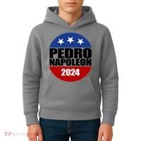 Vote Pedro Napoleon 2024 Election Kids Hoodie thumb 4