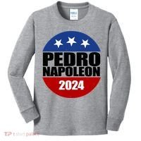 Vote Pedro Napoleon 2024 Election Kids Long Sleeve Shirt thumb 0