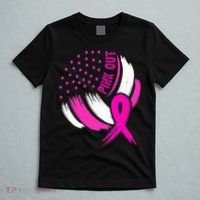 Volleyball P.I.N.K. Out Breast Cancer Awareness Ribbon T-Shirt thumb 5