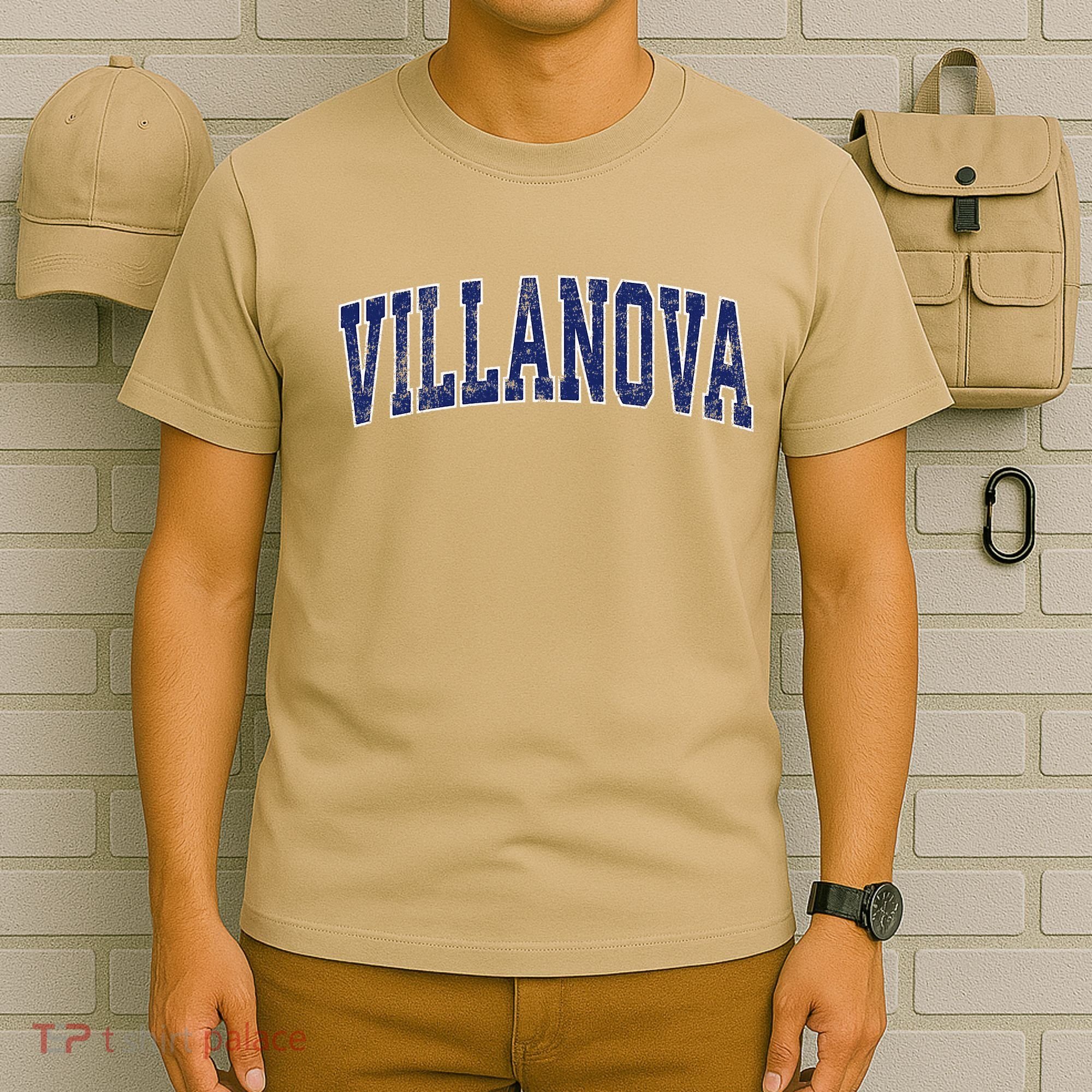 Villanova Pennsylvania Pa Vintage Athletic Sports T-Shirt