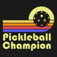 Vintage Pickleball Player Funny Retro Pickleball Champion T-Shirt thumb 7