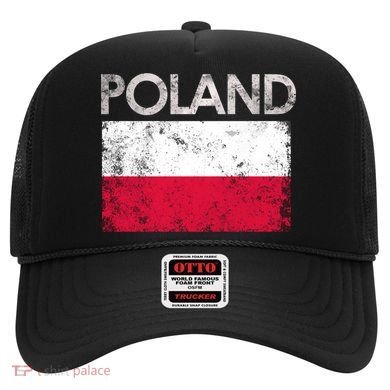 Vintage Poland Polish Flag Pride Gift Hat