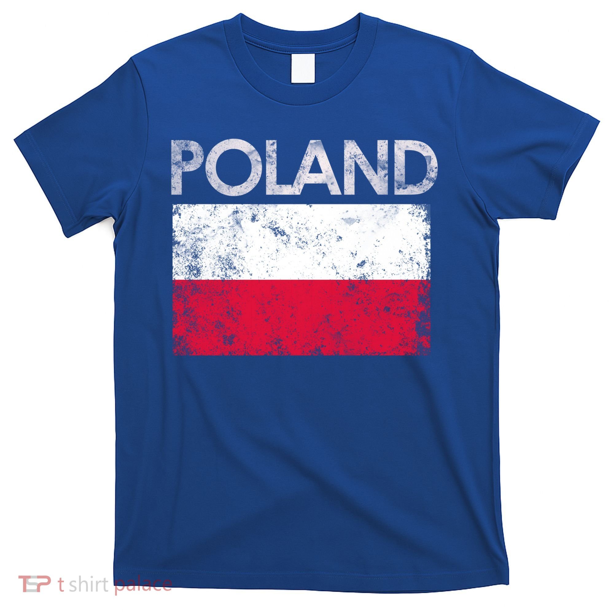 Vintage Poland Polish Flag Pride Gift T-Shirt