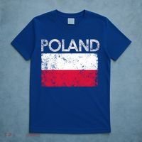 Vintage Poland Polish Flag Pride Gift T-Shirt thumb 5