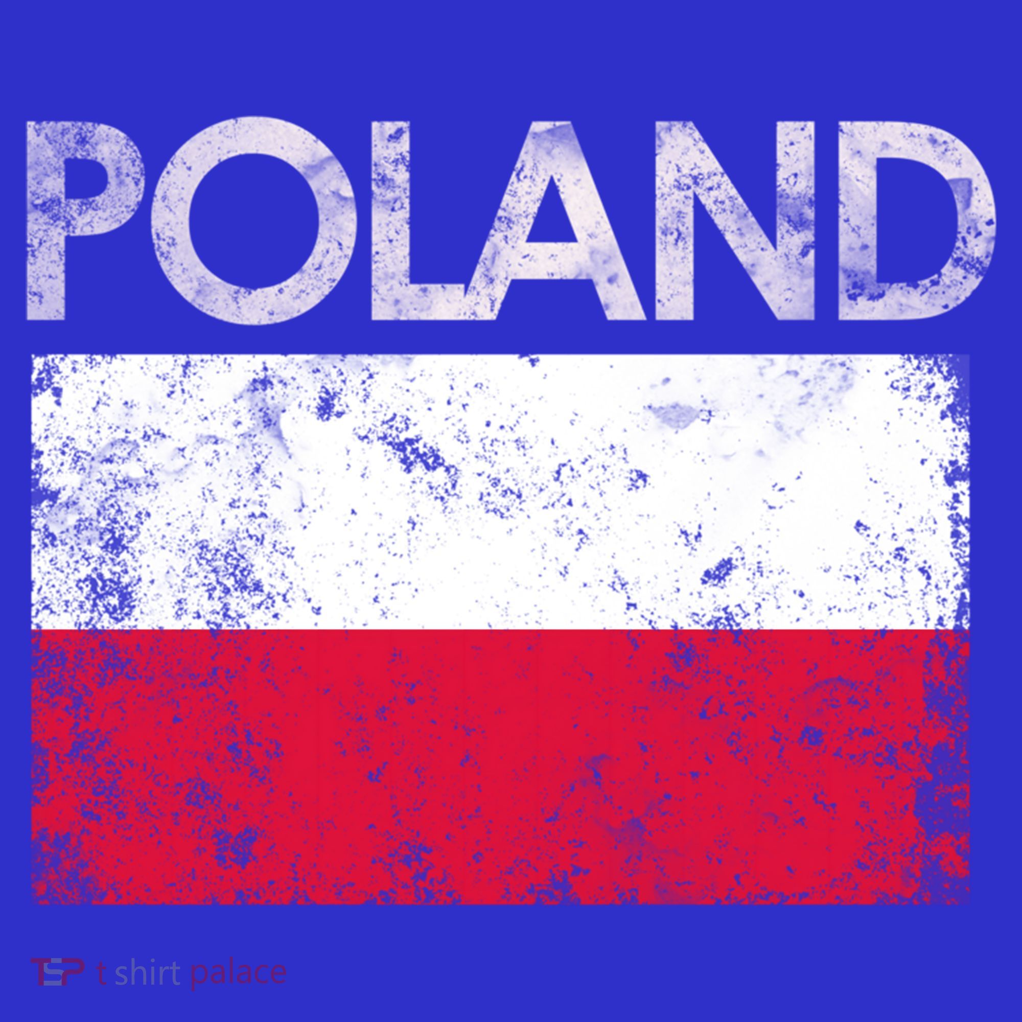 Vintage Poland Polish Flag Pride Gift T-Shirt