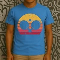 Vintage Ping Pong Player Gift Retro Table Tennis Cute Gift T-Shirt thumb 3