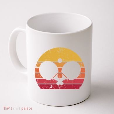 Vintage Ping Pong Player Gift Retro Table Tennis Cute Gift Coffee Mug