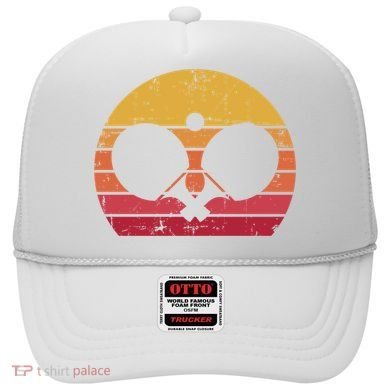 Vintage Ping Pong Player Gift Retro Table Tennis Cute Gift Hat