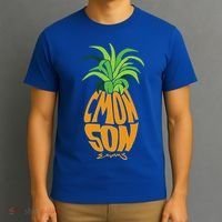 Vintage PSYCH Pineapple of Gus C'mon Son! Crazy Lover Gift T-Shirt thumb 3