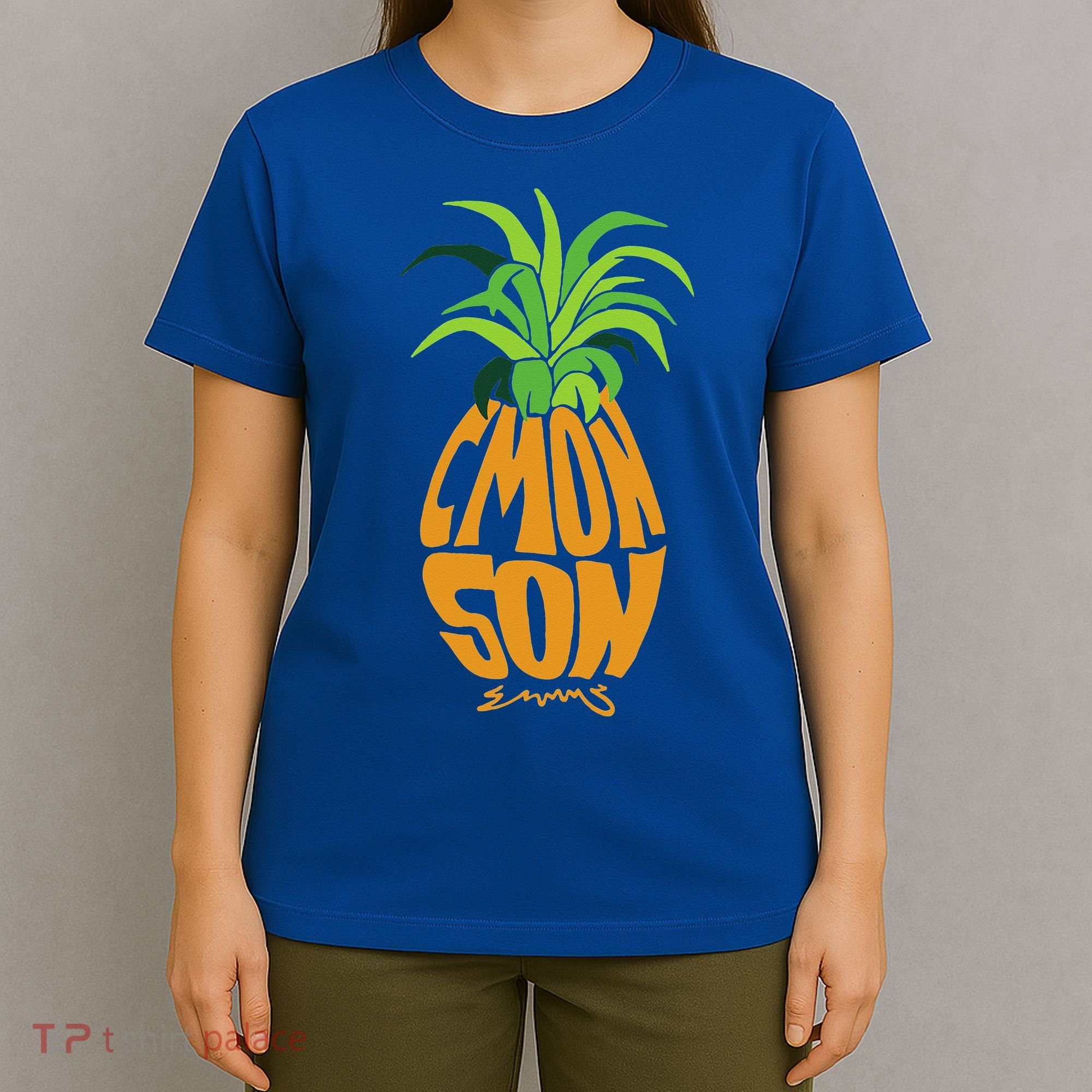 Vintage PSYCH Pineapple of Gus C'mon Son! Crazy Lover Gift T-Shirt