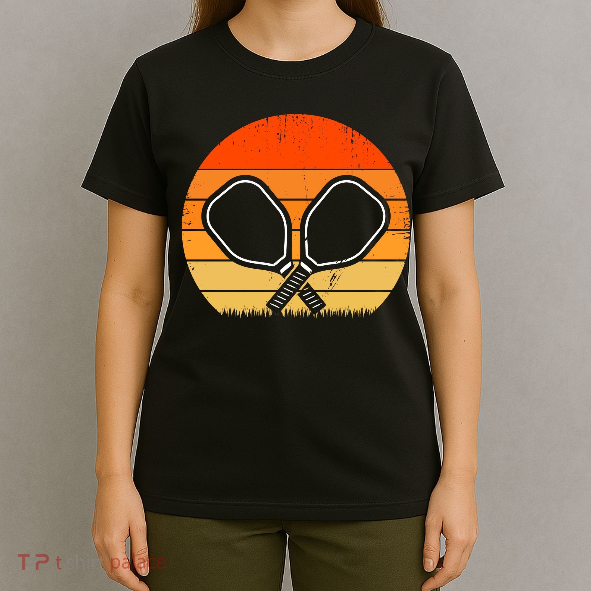 Vintage Pickleball Paddle Gift For Pickleball Player T-Shirt