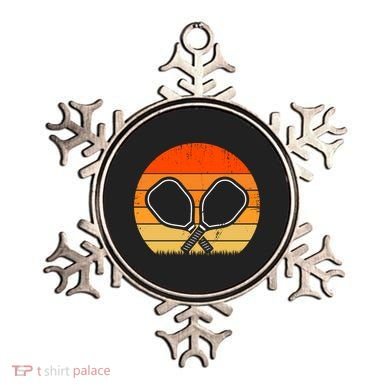 Vintage Pickleball Paddle Gift For Pickleball Player Ornament