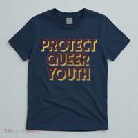 Vintage Protect Queer Rainbow LGBT Rights Pride T-Shirt thumb 5