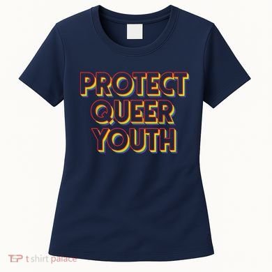 Vintage Protect Queer Rainbow LGBT Rights Pride Women's T-Shirt