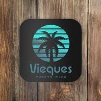 Vieques Puerto Rico Coaster thumb 0