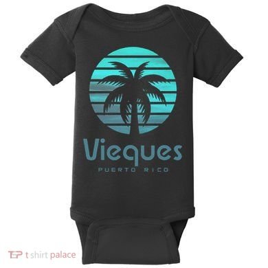 Vieques Puerto Rico Baby Bodysuit