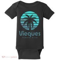 Vieques Puerto Rico Baby Bodysuit thumb 0
