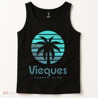 Vieques Puerto Rico Tank Top thumb 2
