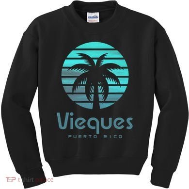 Vieques Puerto Rico Kids Sweatshirt