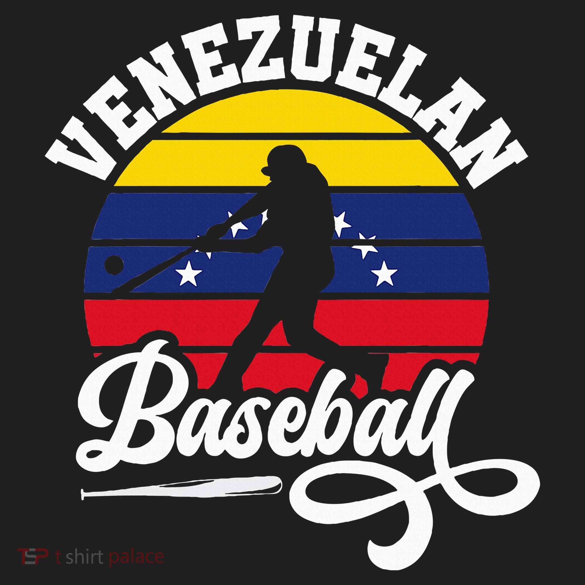 Venezuela Pride Roots Baseball Player Retro Softball Women's Sweatshirt