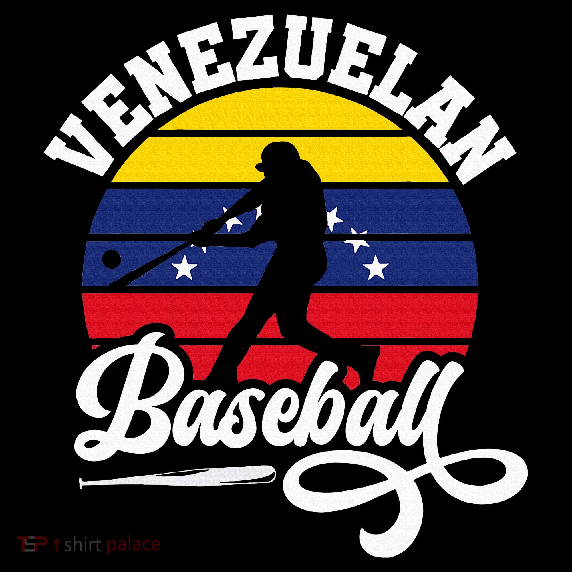 Venezuela Pride Roots Baseball Player Retro Softball Long Sleeve Shirt