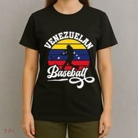 Venezuela Pride Roots Baseball Player Retro Softball T-Shirt thumb 4