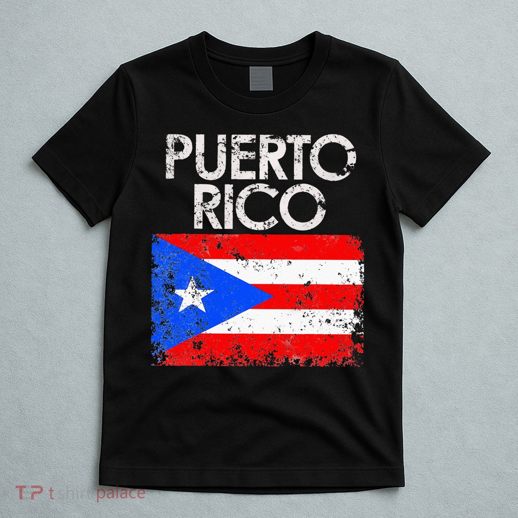 Vintage Puerto Rico Puerto Rican Flag Pride Gift T-Shirt