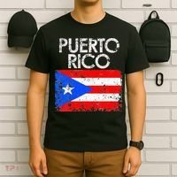 Vintage Puerto Rico Puerto Rican Flag Pride Gift T-Shirt thumb 6