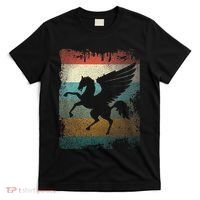 Vintage Pegasus Retro Greek Mythology T-Shirt thumb 0