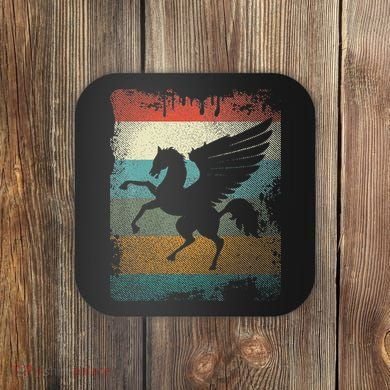 Vintage Pegasus Retro Greek Mythology Coaster