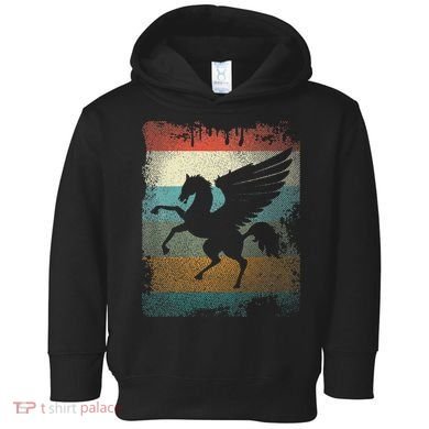 Vintage Pegasus Retro Greek Mythology Toddler Hoodie