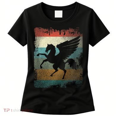 Vintage Pegasus Retro Greek Mythology Women's T-Shirt