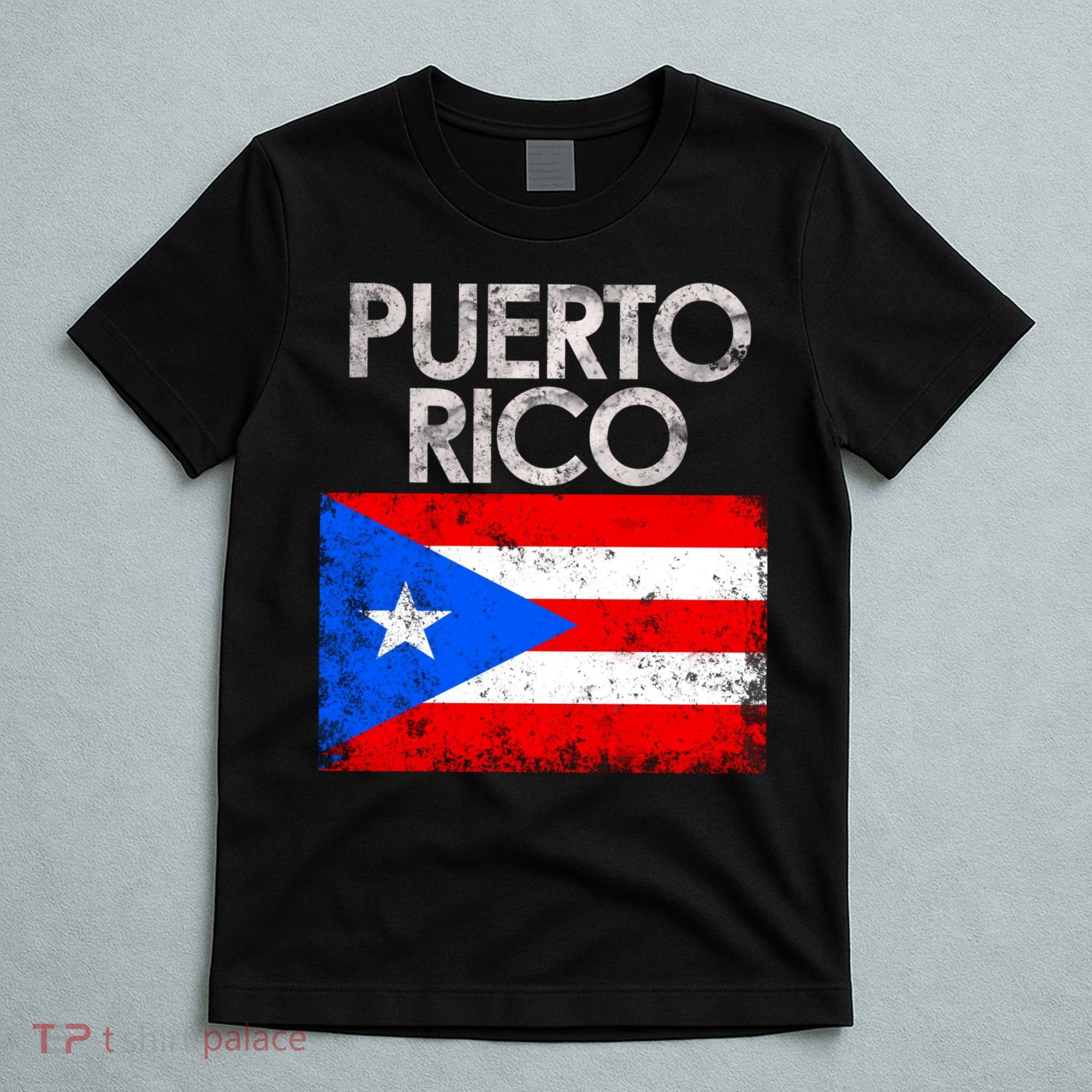 Vintage Puerto Rico Puerto Rican Flag Pride Gift T-Shirt