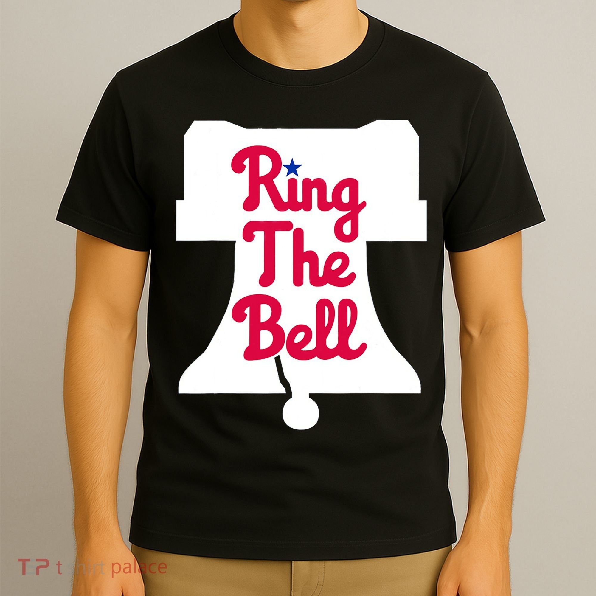 Vintage Philly Ring The Bell Philadelphia Baseball Christmas T-Shirt